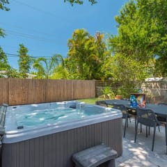 HotTub Retreat w/ Big Private Fenced Yard by Beach