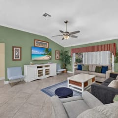 The Villages: Sumter Landing w/ lanai, patio!