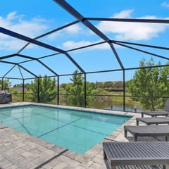 2 Stunning New homes with Heated Saltwater Pools and Piers!