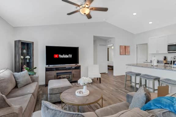Oasis W/ Heated Salt Water Pool & Private Pier! Great for 2 Families!