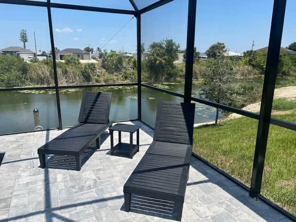 Spacious home w/ Heated Saltwater Pool & Private Pier! Perfect for two Families!