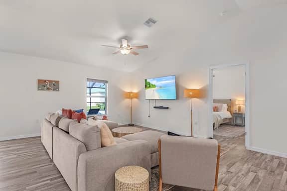 Modern Cape Coral Oasis with Saltwater Pool!