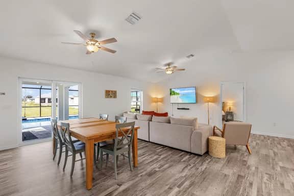 Modern Cape Coral Oasis with Saltwater Pool!