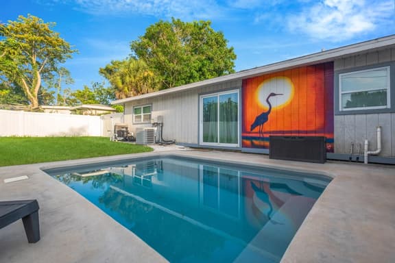 Sun & Swim Villa W/ Fence + Pool by Siesta Key! - Image 1